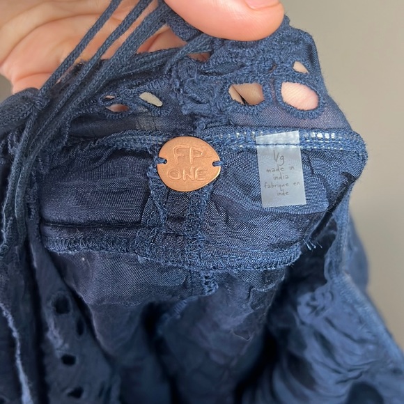 Free people Lottie mini eyelet embroidered dress - Picture 4 of 16